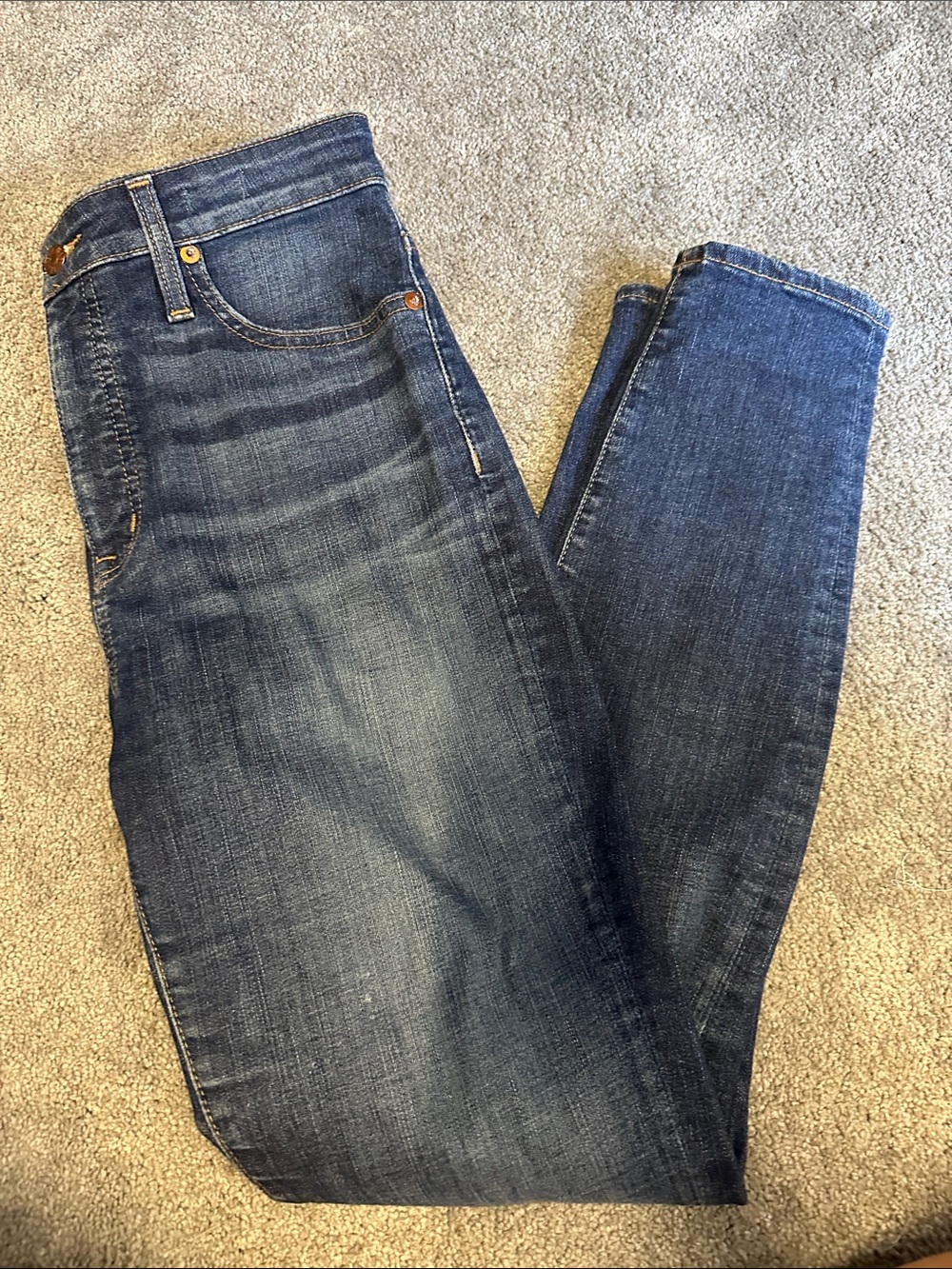 Classic Dark Blue Women’s Slim Jeans